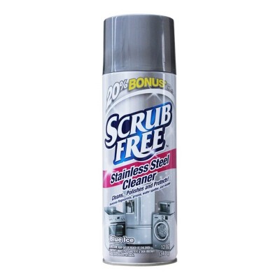 SCRUB FREE 12oz. STAINLESS STEEL CLEANER - BLUE ICE 1CT